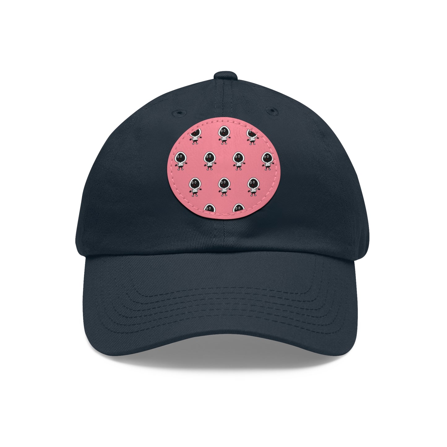 Dope Fiction Dad Hat with Leather Patch (Round)