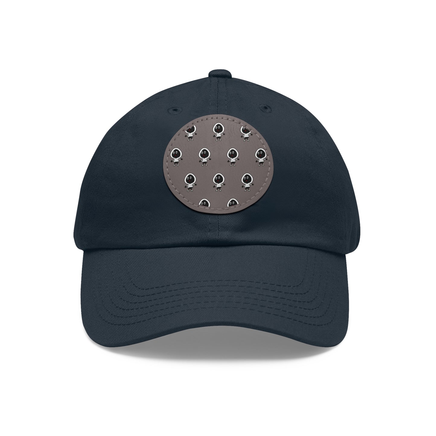 Dope Fiction Dad Hat with Leather Patch (Round)