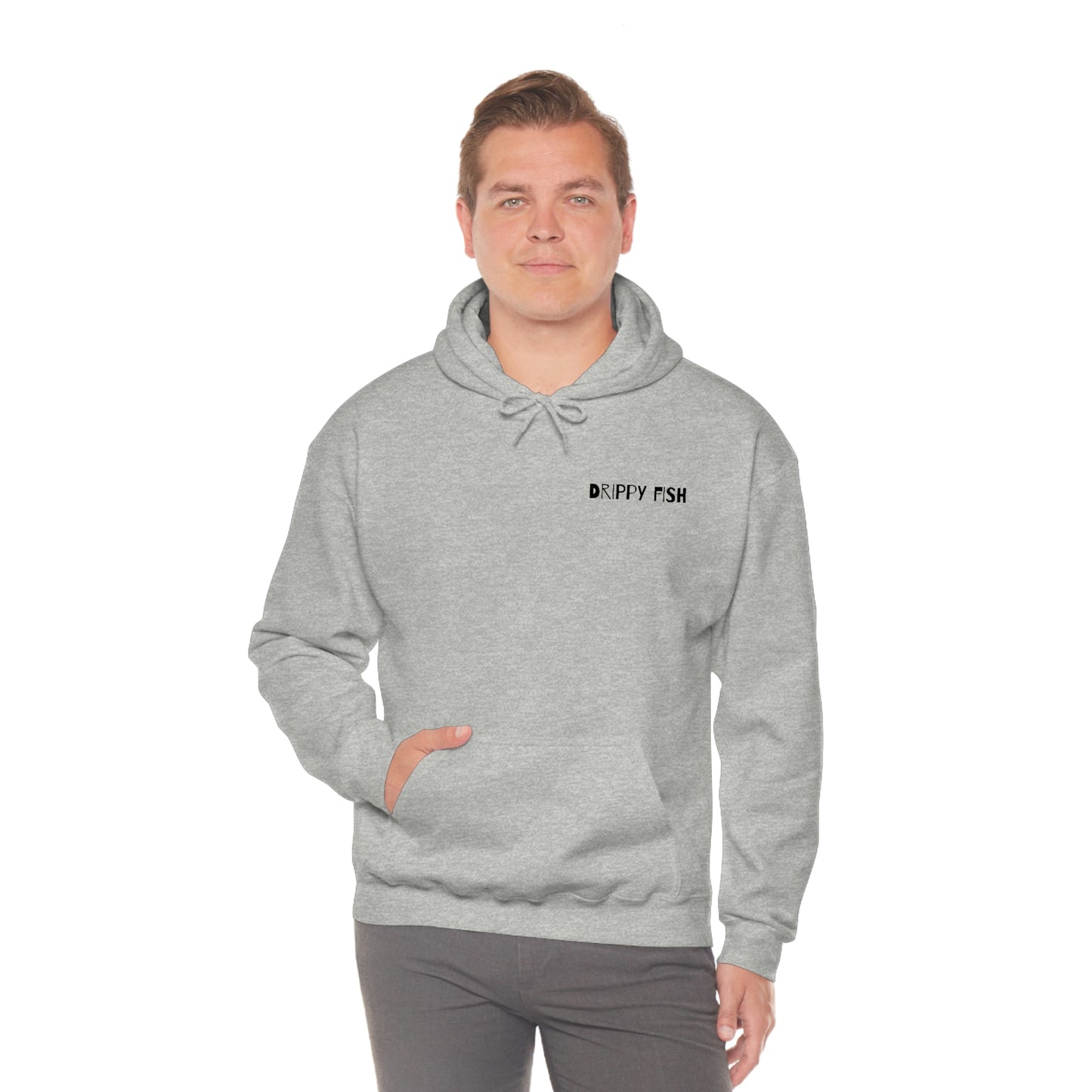 "Drippy Fish" OG Unisex Heavy Blend™ Hooded Sweatshirt