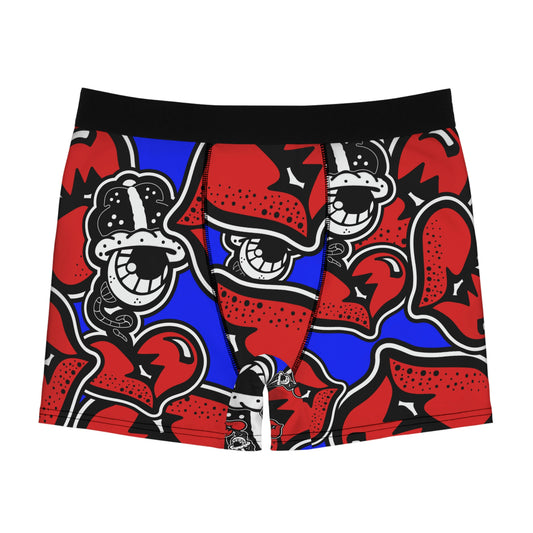 "Too Much Sauce” Blue Men's Boxer Briefs