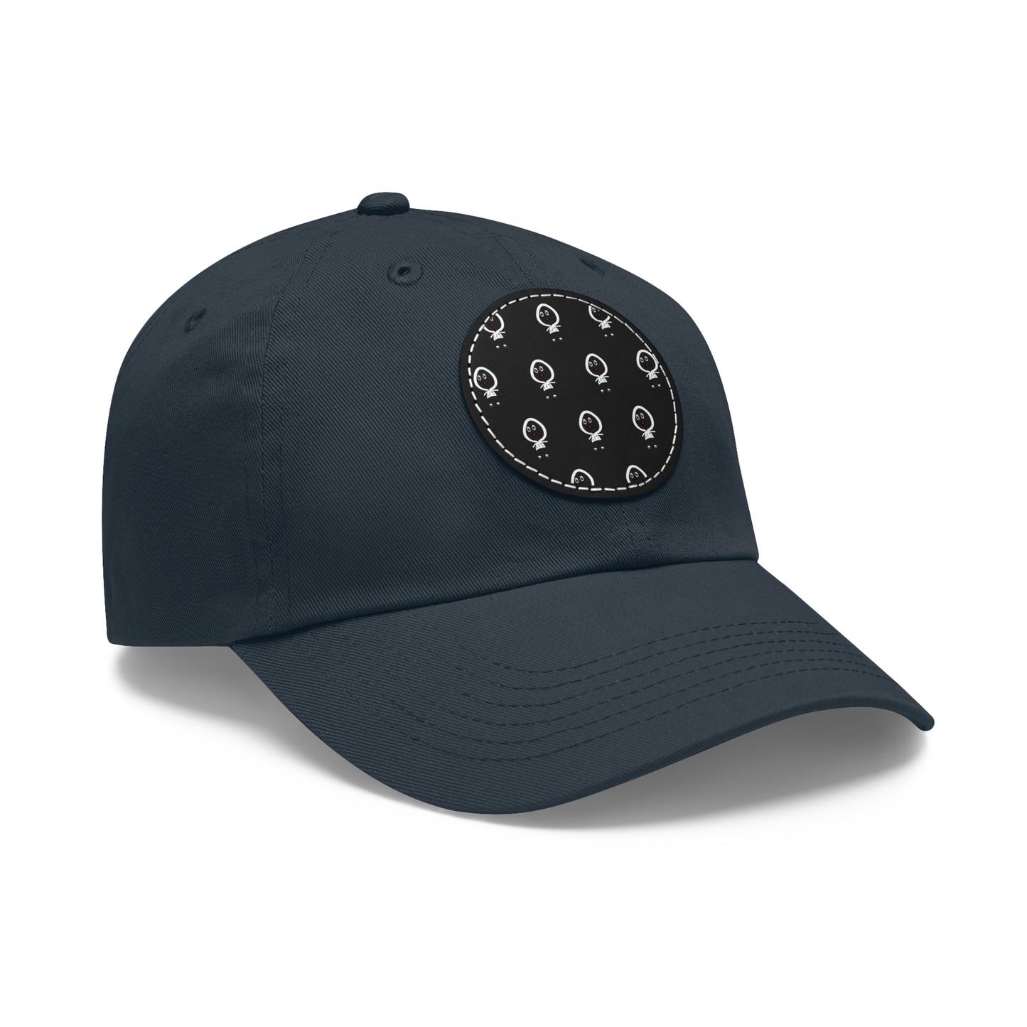 Dope Fiction Dad Hat with Leather Patch (Round)