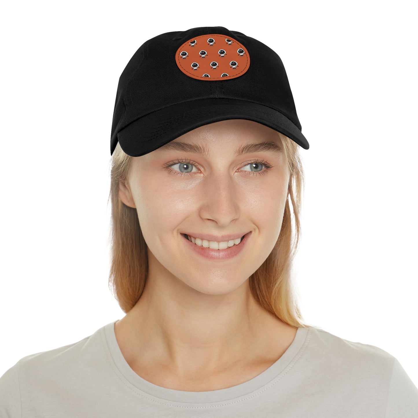 Dope Fiction Dad Hat with Leather Patch (Round)
