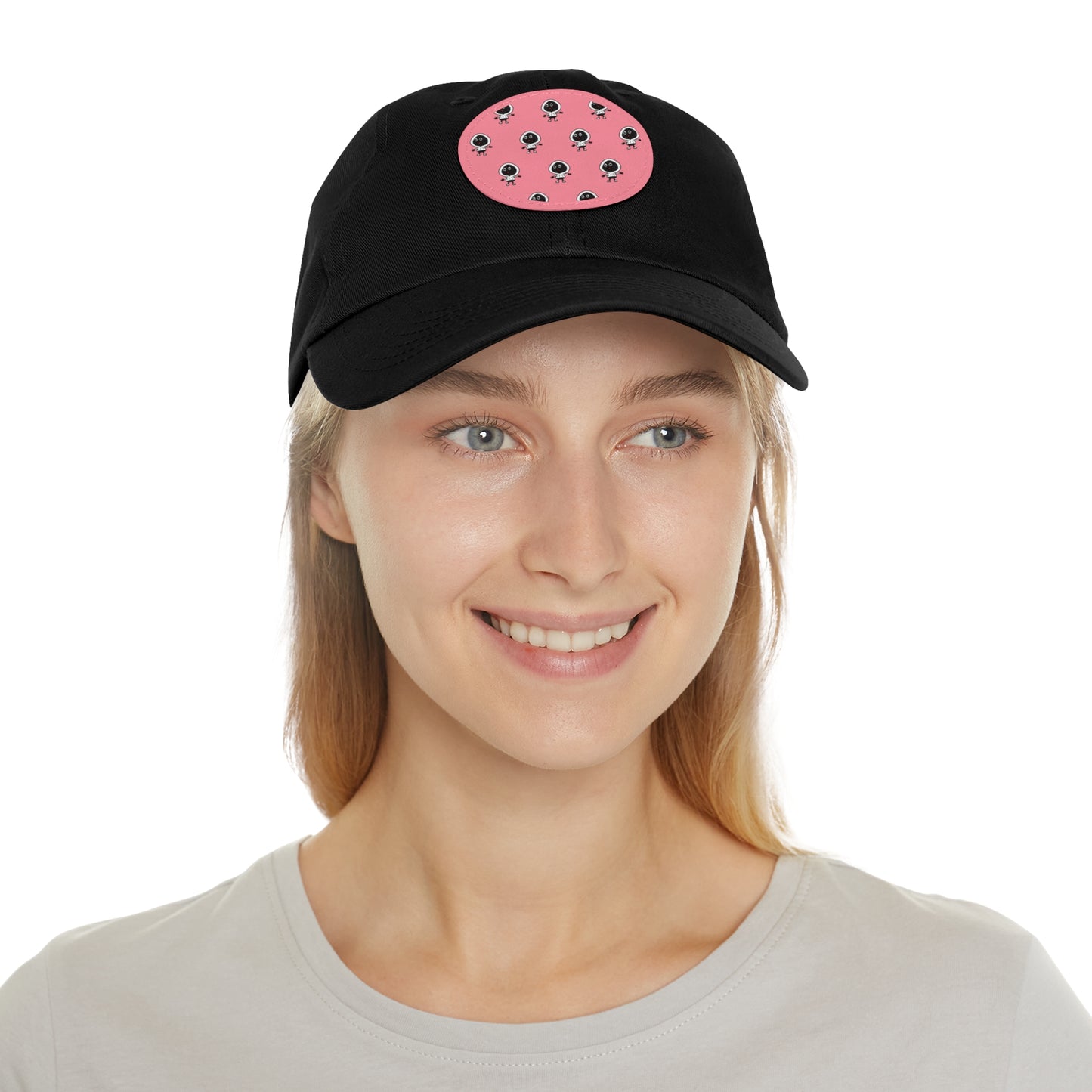 Dope Fiction Dad Hat with Leather Patch (Round)