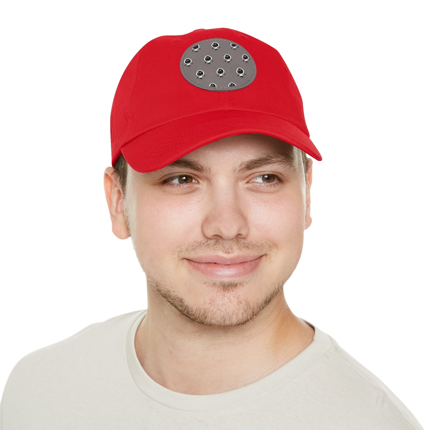 Dope Fiction Dad Hat with Leather Patch (Round)