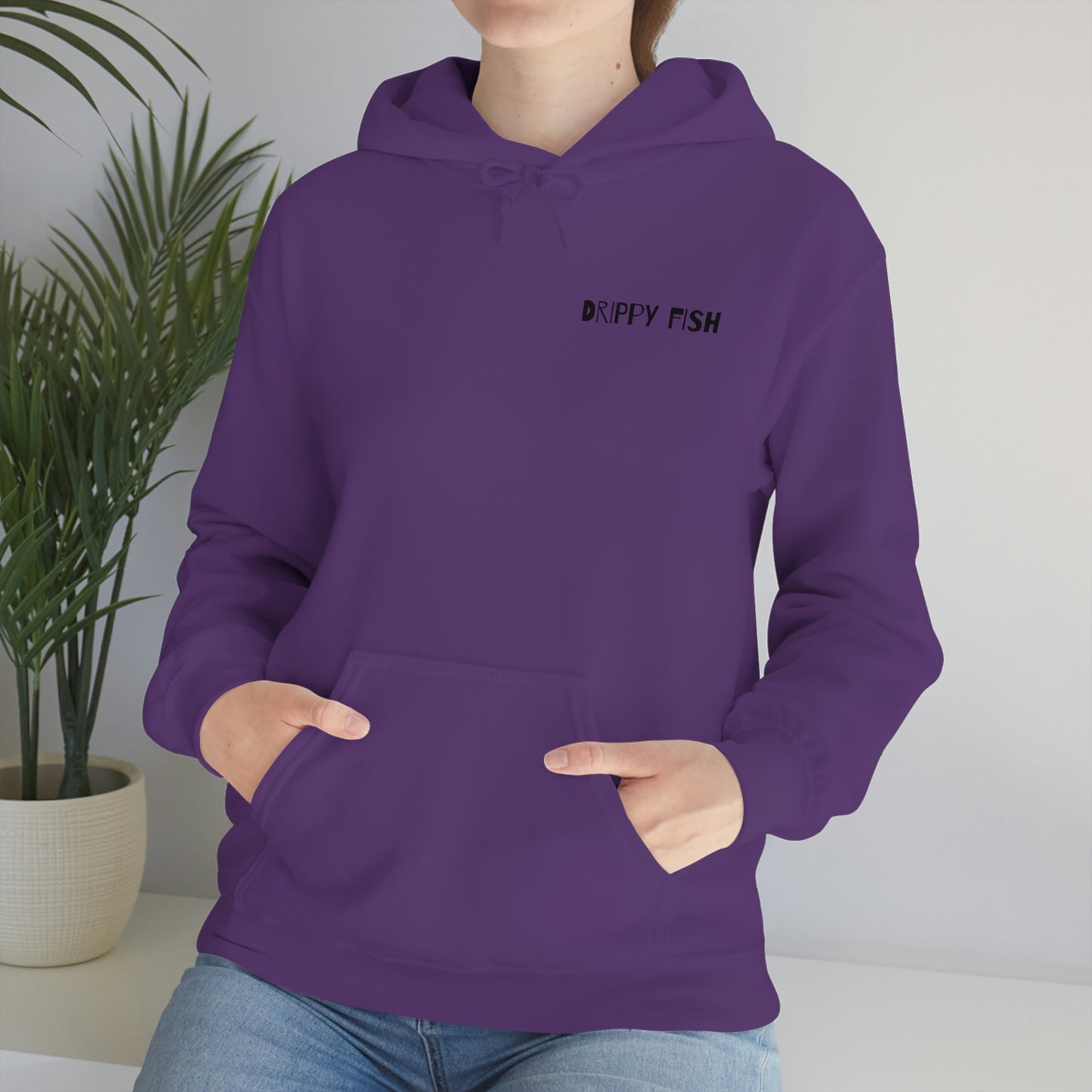 "Drippy Fish" OG Unisex Heavy Blend™ Hooded Sweatshirt