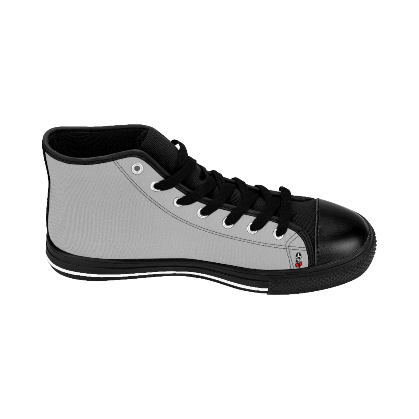 “DRIPPY GREY'S" Men’s High-top Sneakers