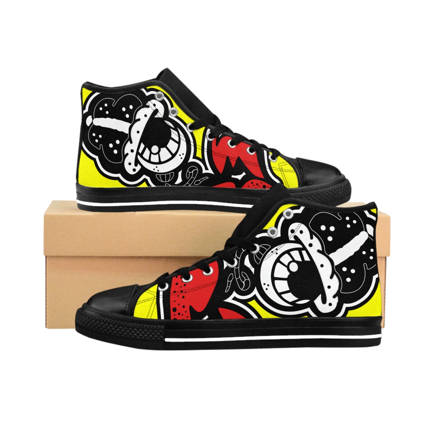 “Dripaveli Tweety Birds" Men's High-top Sneakers