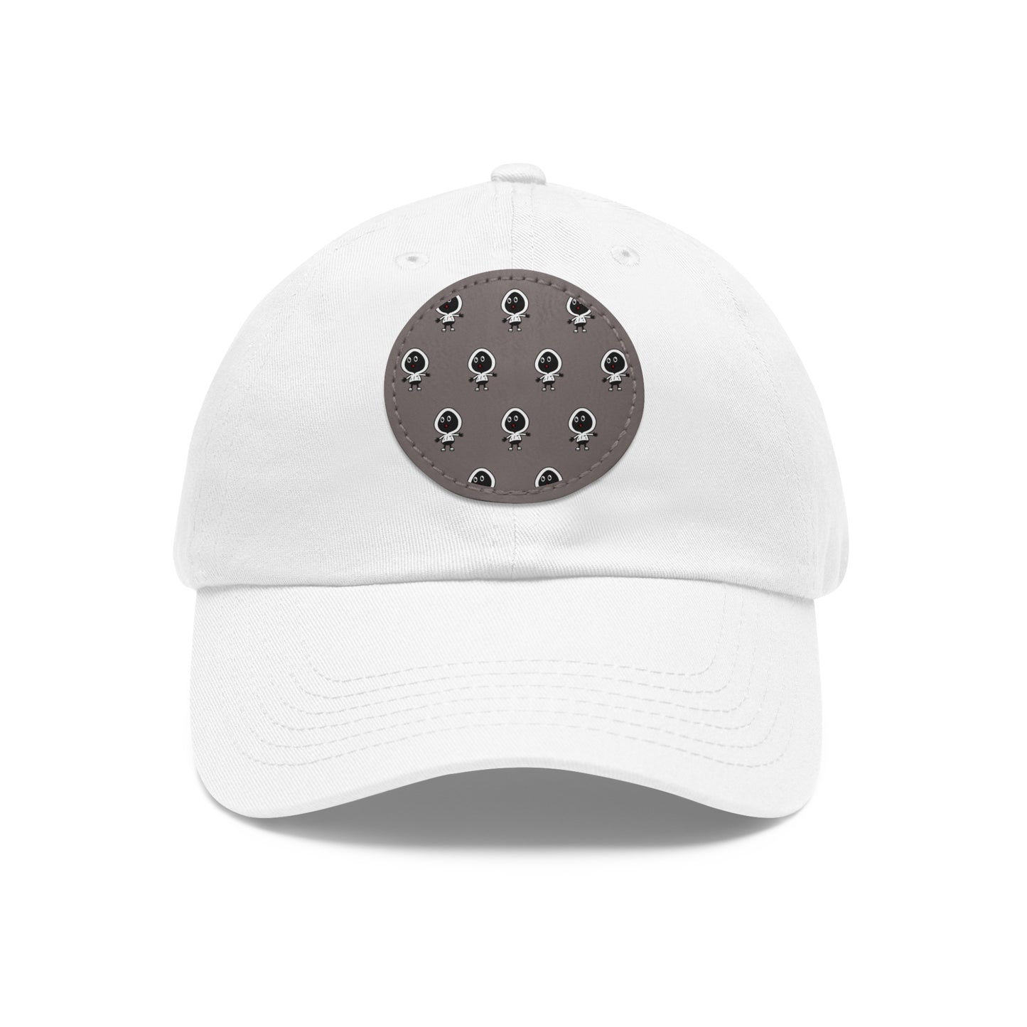Dope Fiction Dad Hat with Leather Patch (Round)