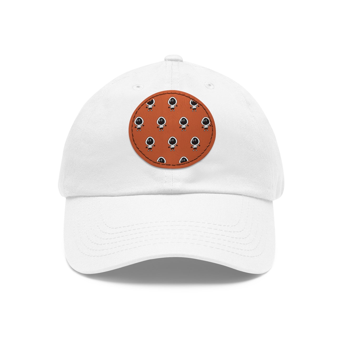 Dope Fiction Dad Hat with Leather Patch (Round)