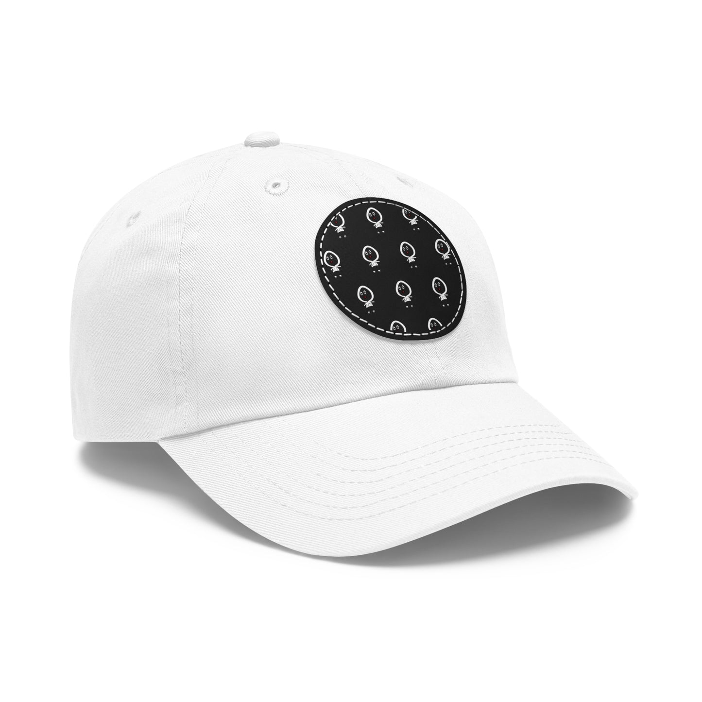 Dope Fiction Dad Hat with Leather Patch (Round)