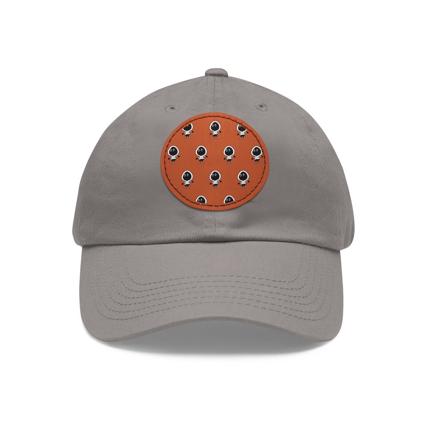 Dope Fiction Dad Hat with Leather Patch (Round)