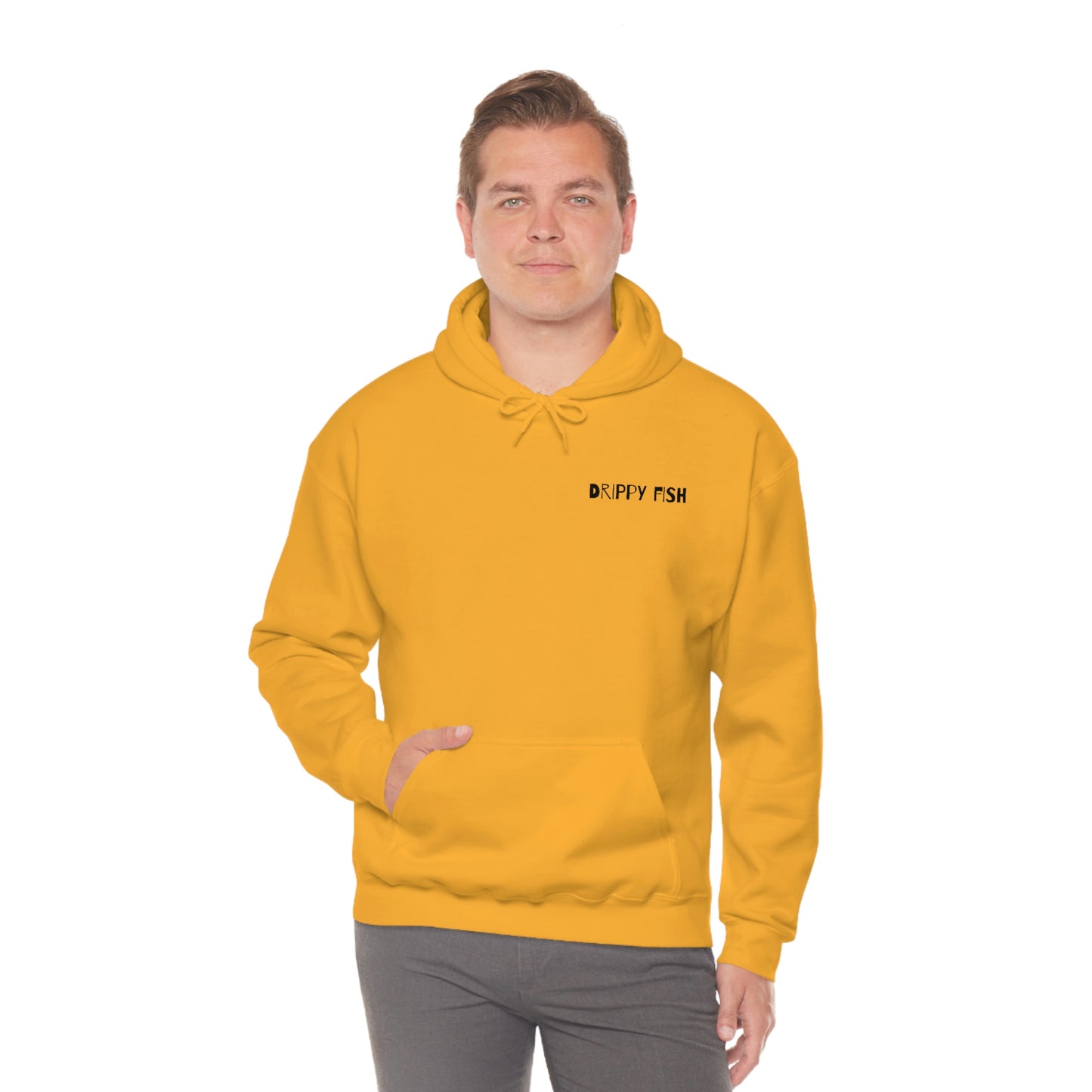 "Drippy Fish" OG Unisex Heavy Blend™ Hooded Sweatshirt