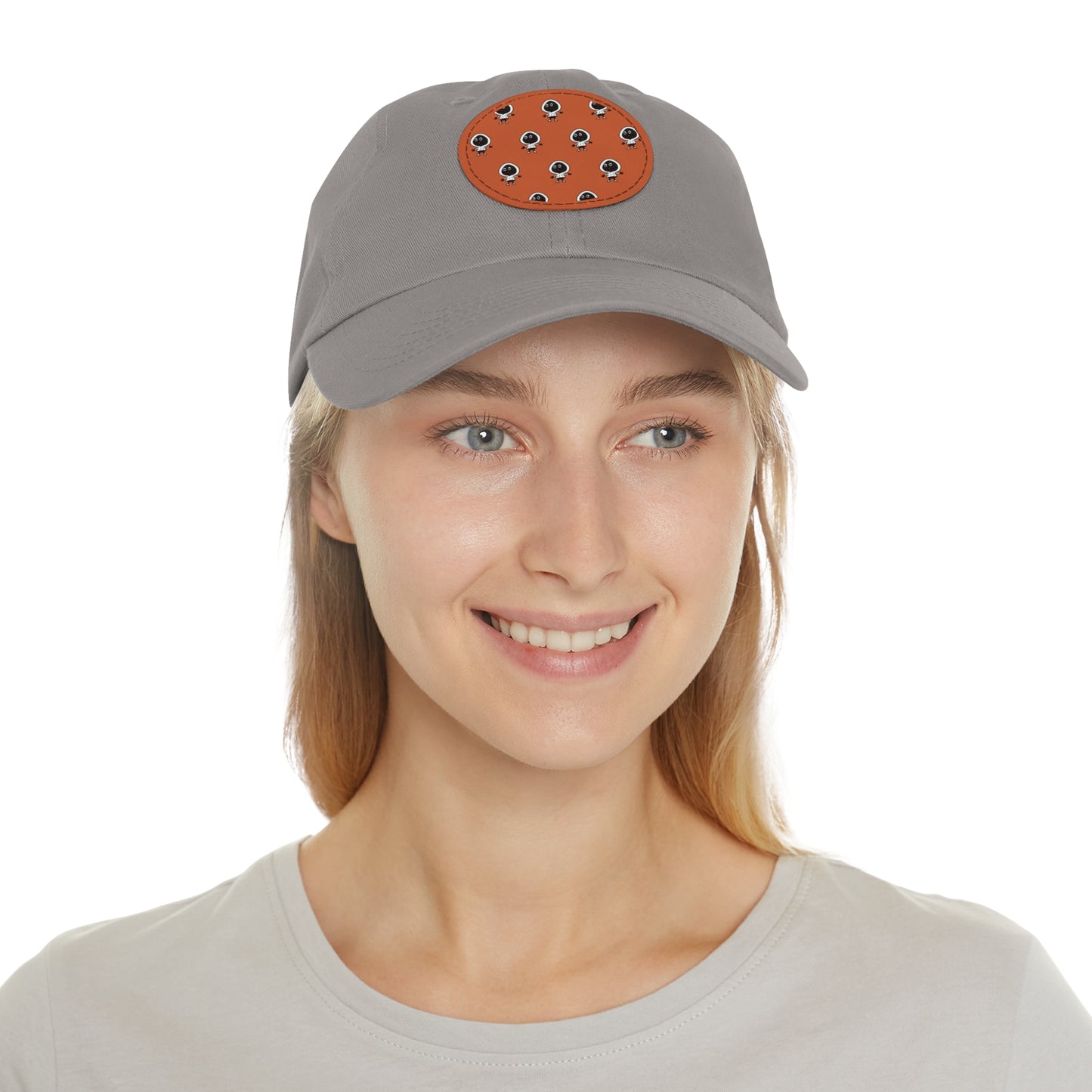 Dope Fiction Dad Hat with Leather Patch (Round)