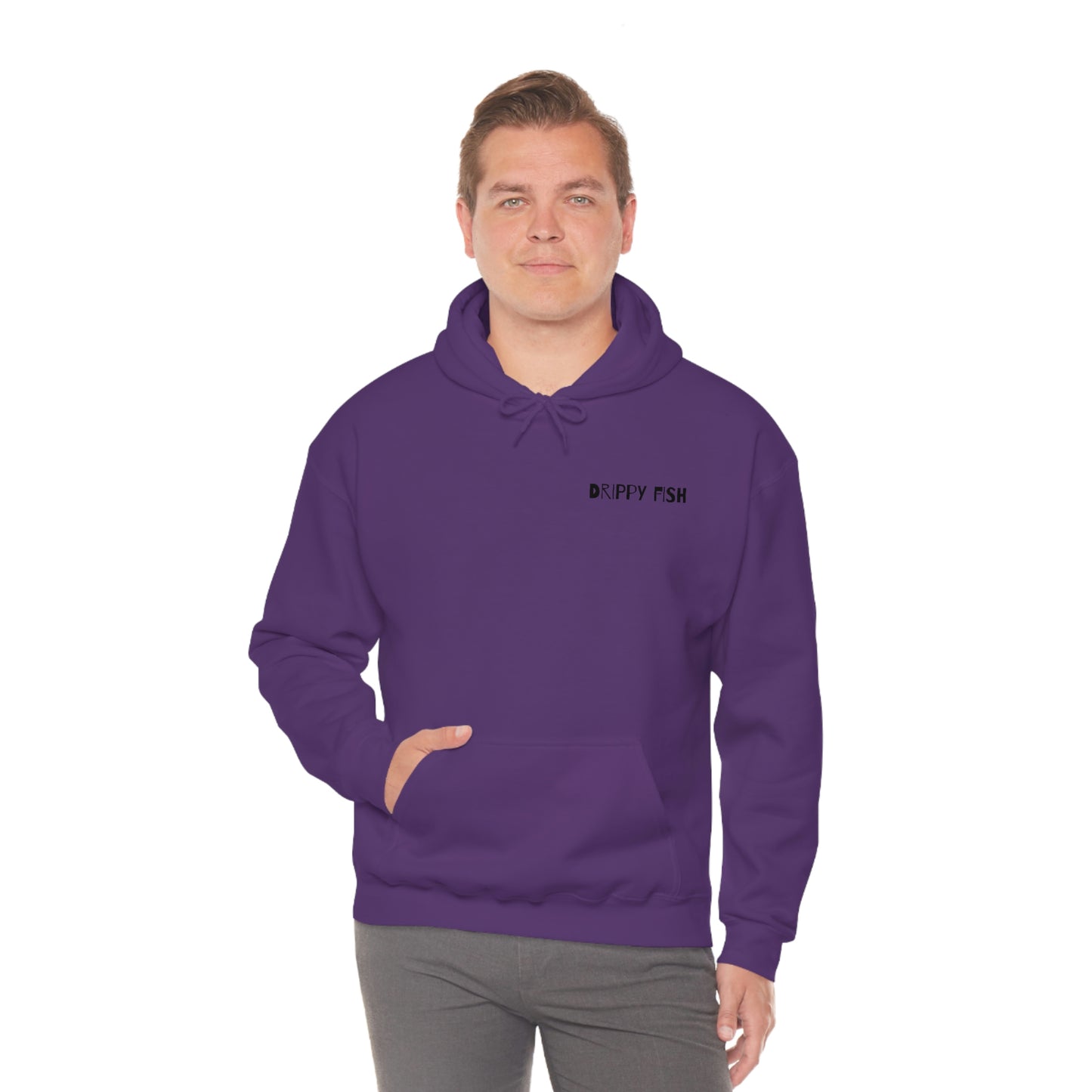 "Drippy Fish" OG Unisex Heavy Blend™ Hooded Sweatshirt