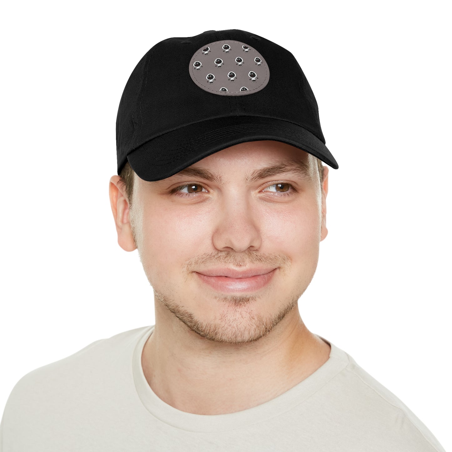 Dope Fiction Dad Hat with Leather Patch (Round)