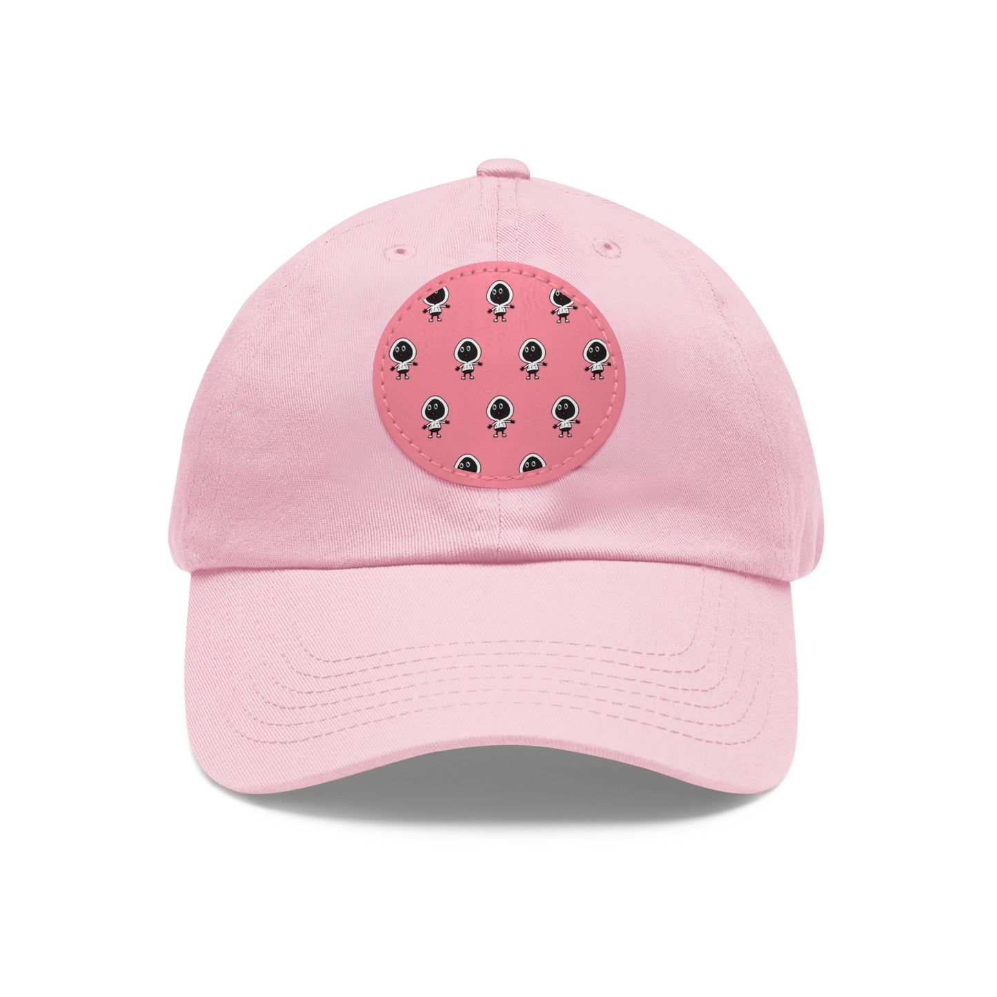 Dope Fiction Dad Hat with Leather Patch (Round)