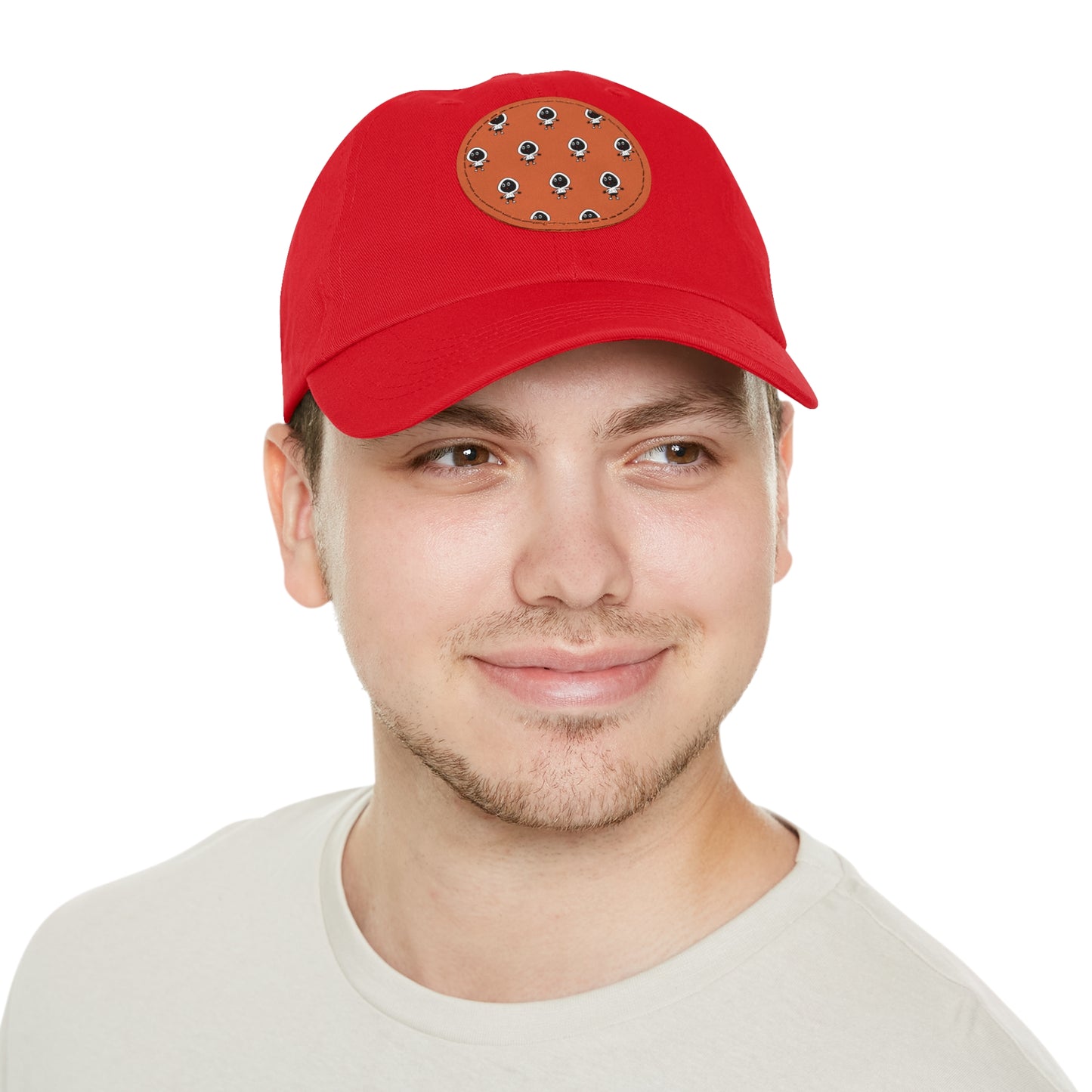 Dope Fiction Dad Hat with Leather Patch (Round)