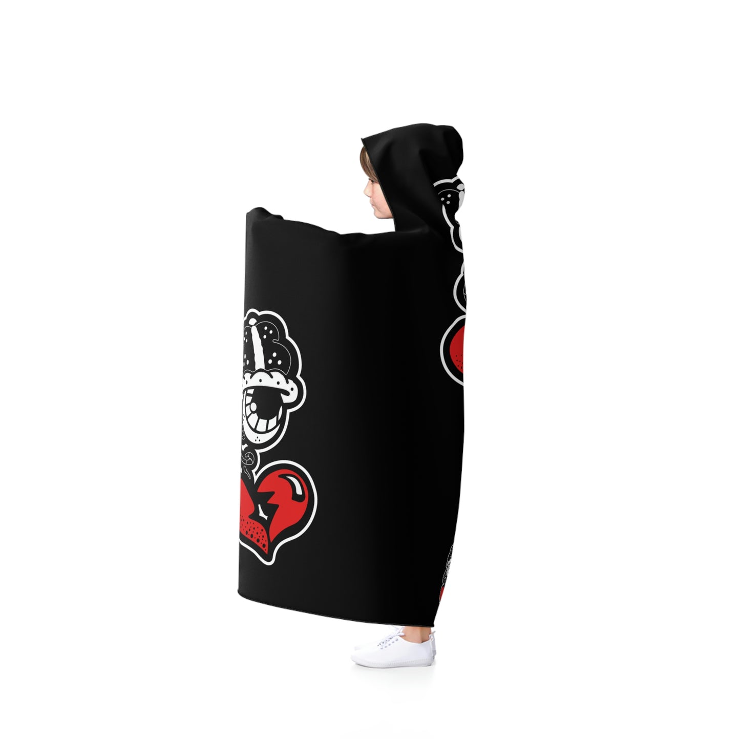 "Big BLK Drip" Hooded Blanket