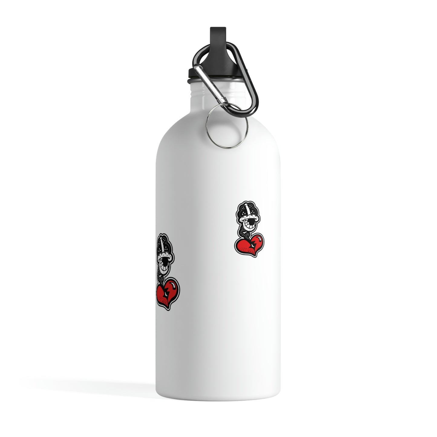 “Drippy White” Stainless Steel Water Bottle
