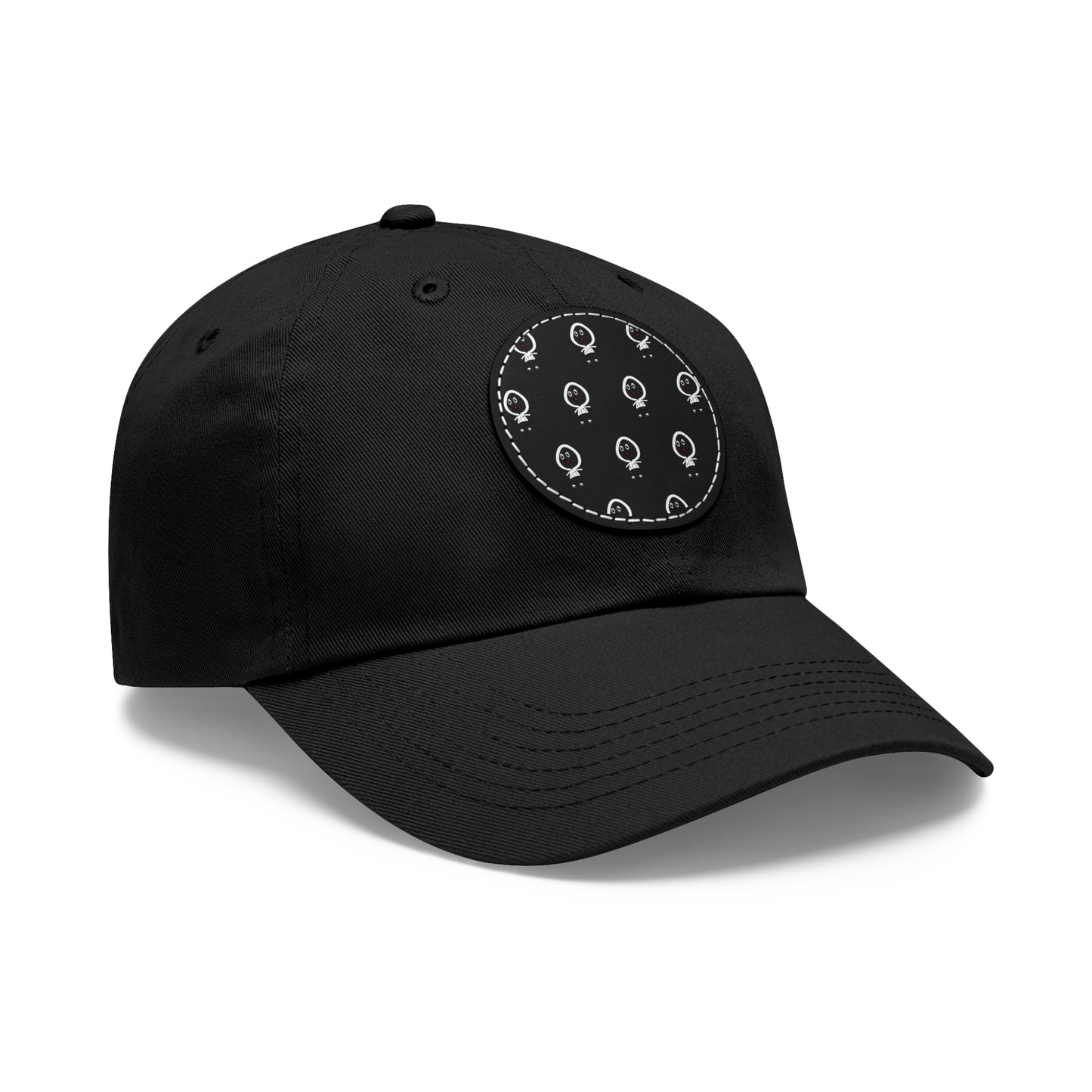 Dope Fiction Dad Hat with Leather Patch (Round)