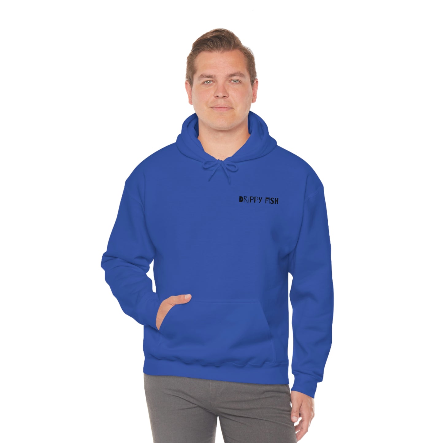 "Drippy Fish" OG Unisex Heavy Blend™ Hooded Sweatshirt