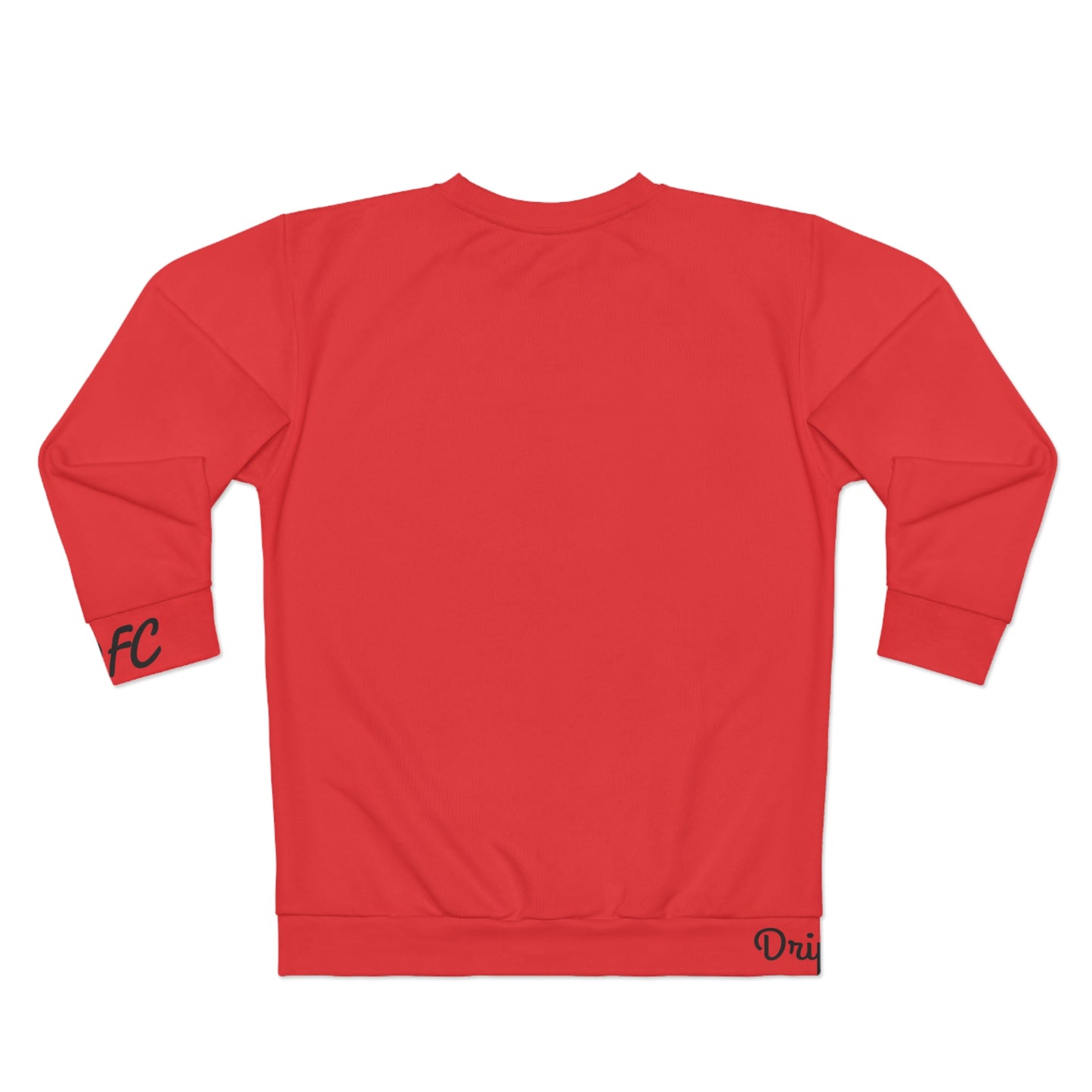 "Par 5" Red Unisex Sweatshirt (AOP)