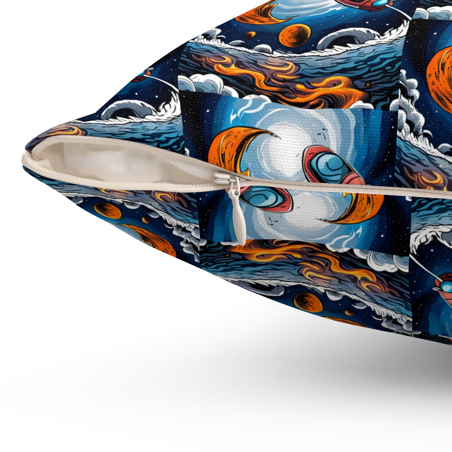 "Inner Stellar" DF Collection Spun Polyester Square Pillow