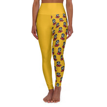 Load image into Gallery viewer, Tweety High Waisted Yoga Leggings (AOP)