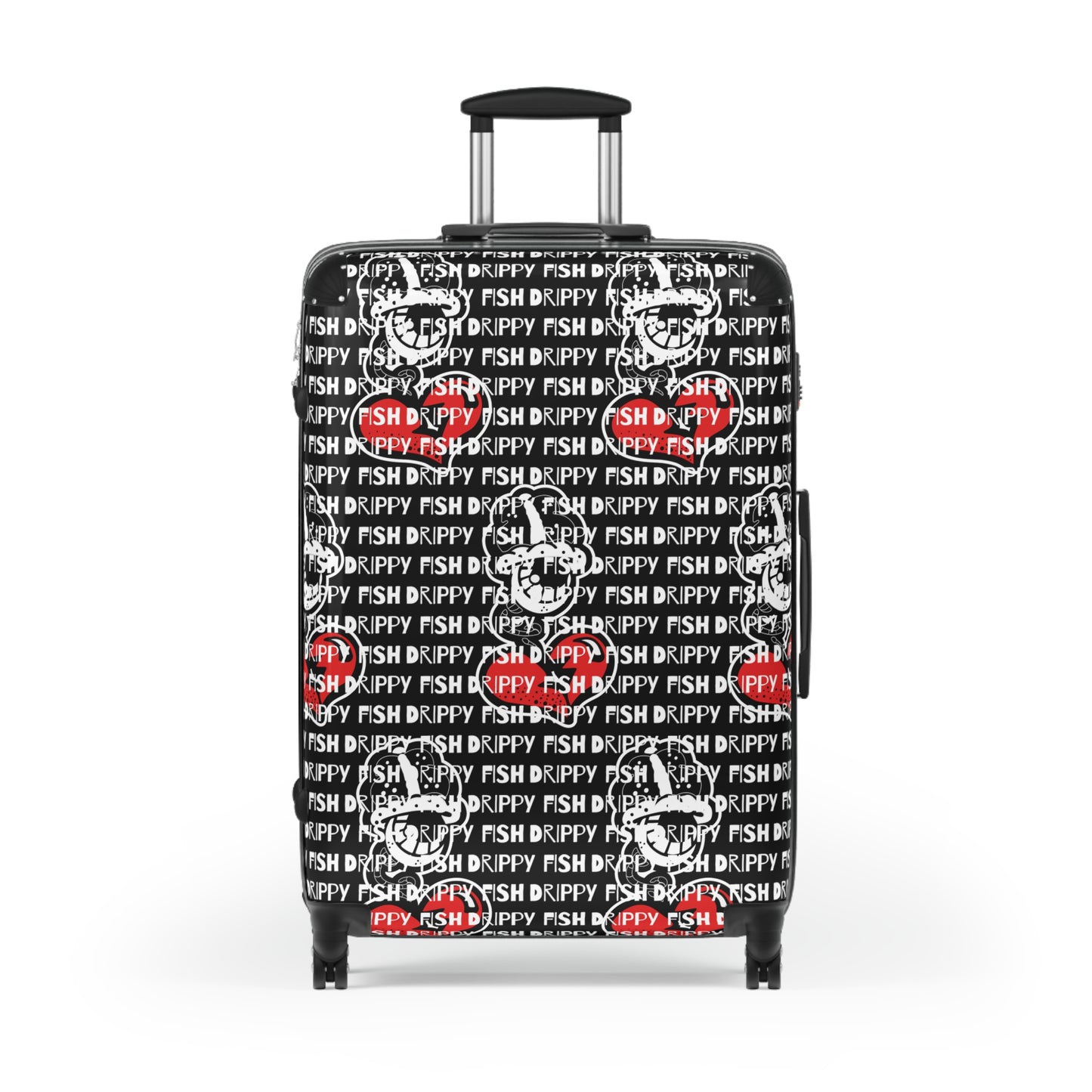 "Wilde Drip" Black Suitcase