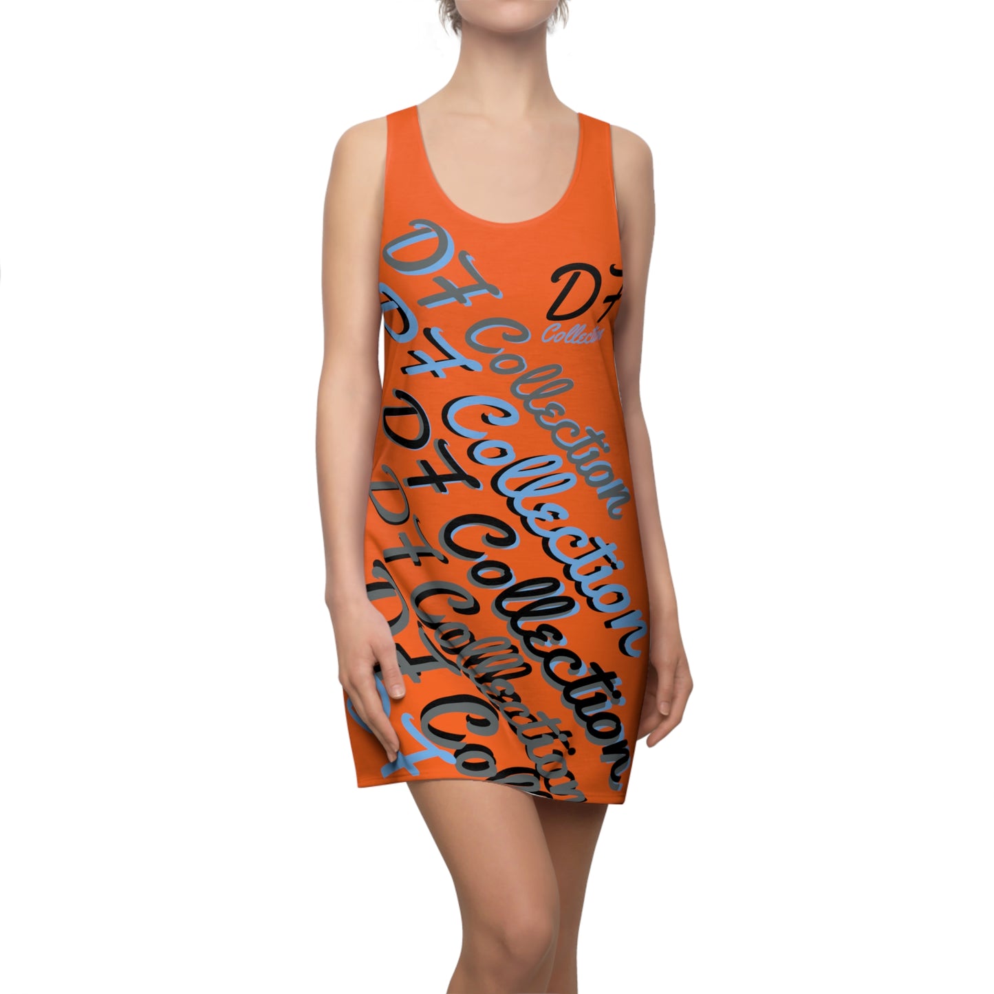 "DF COLLECTION" CRUSTA Women's Cut & Sew Racerback Dress