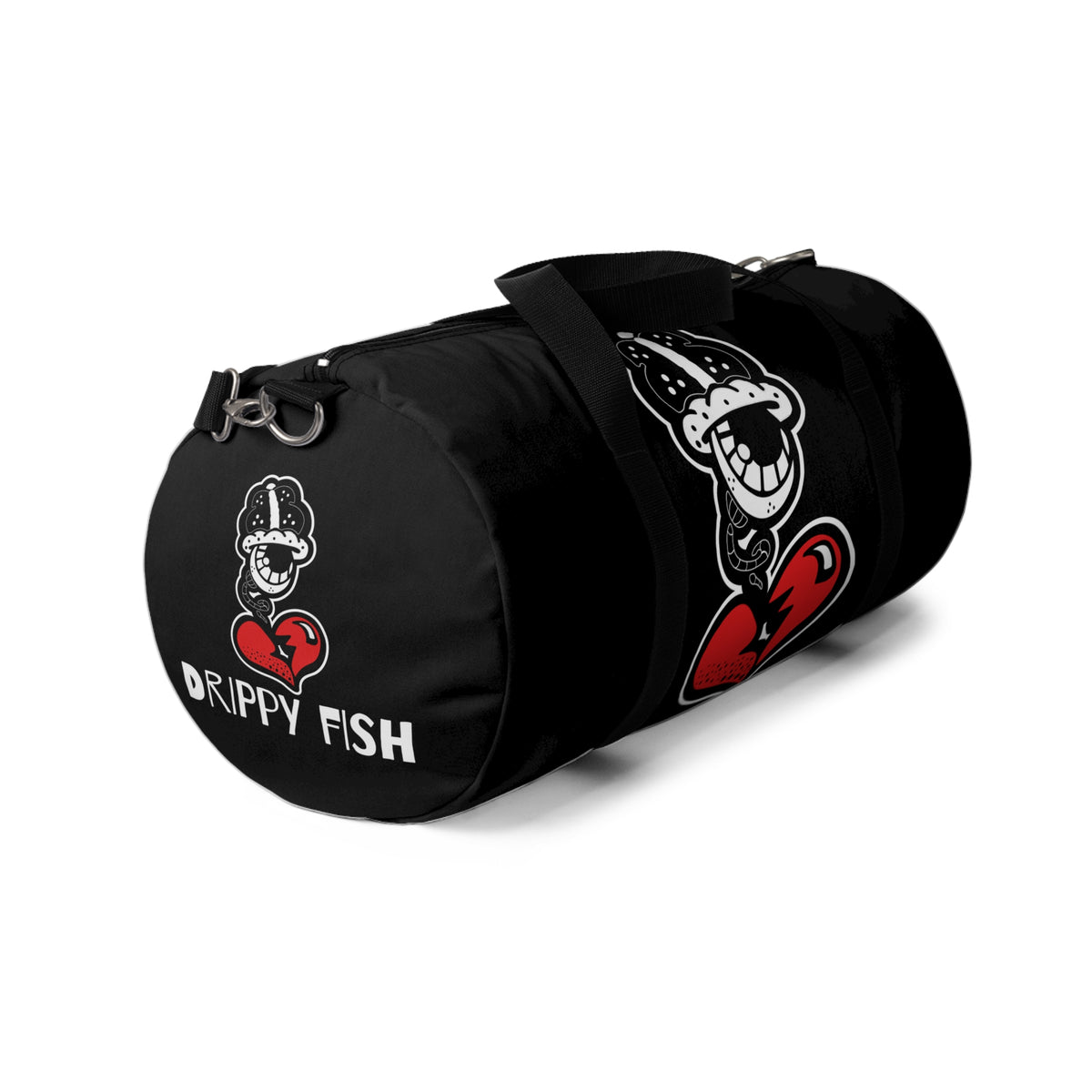DRIPPYFISH™ Black Duffle Bag