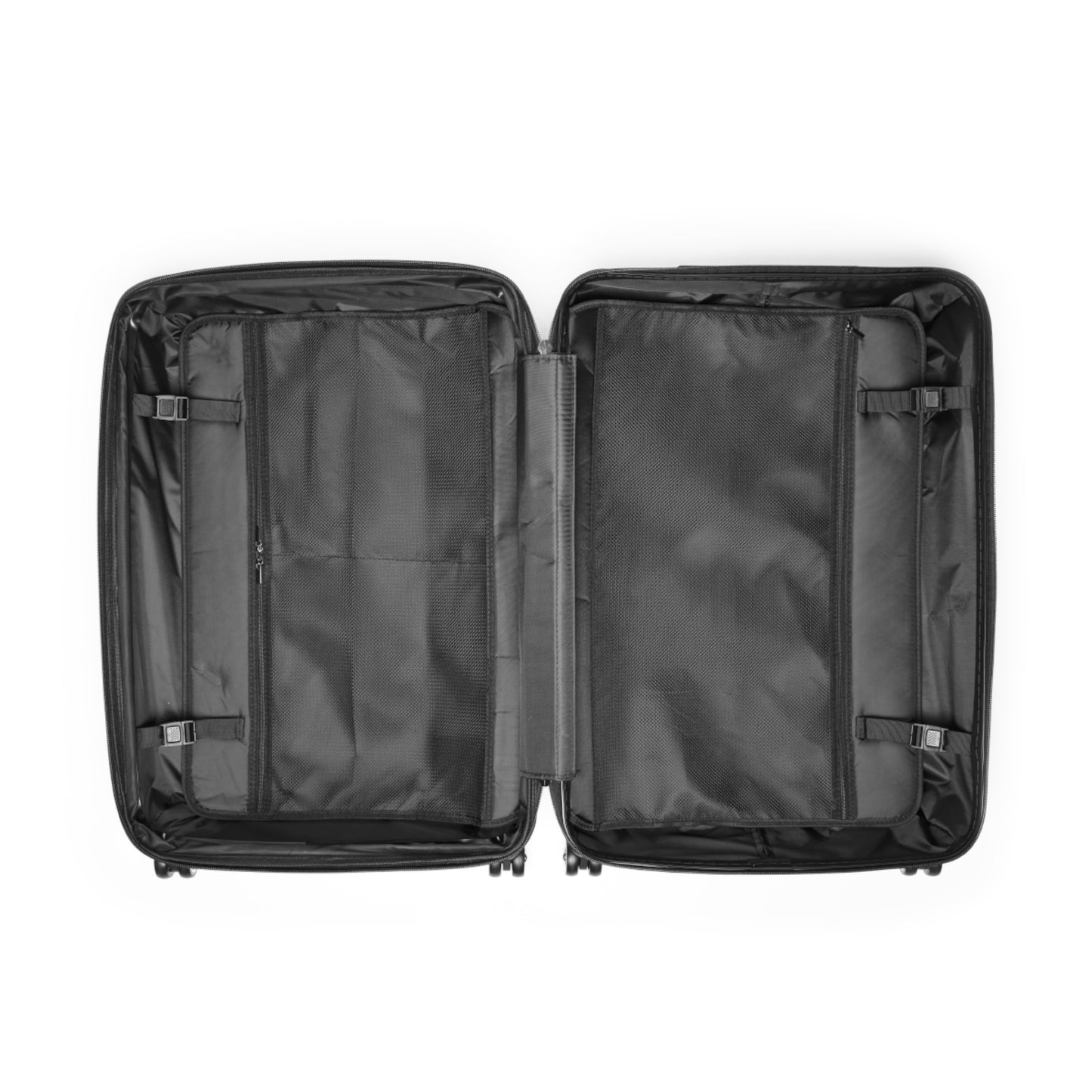 "Passport City" Black Suitcase