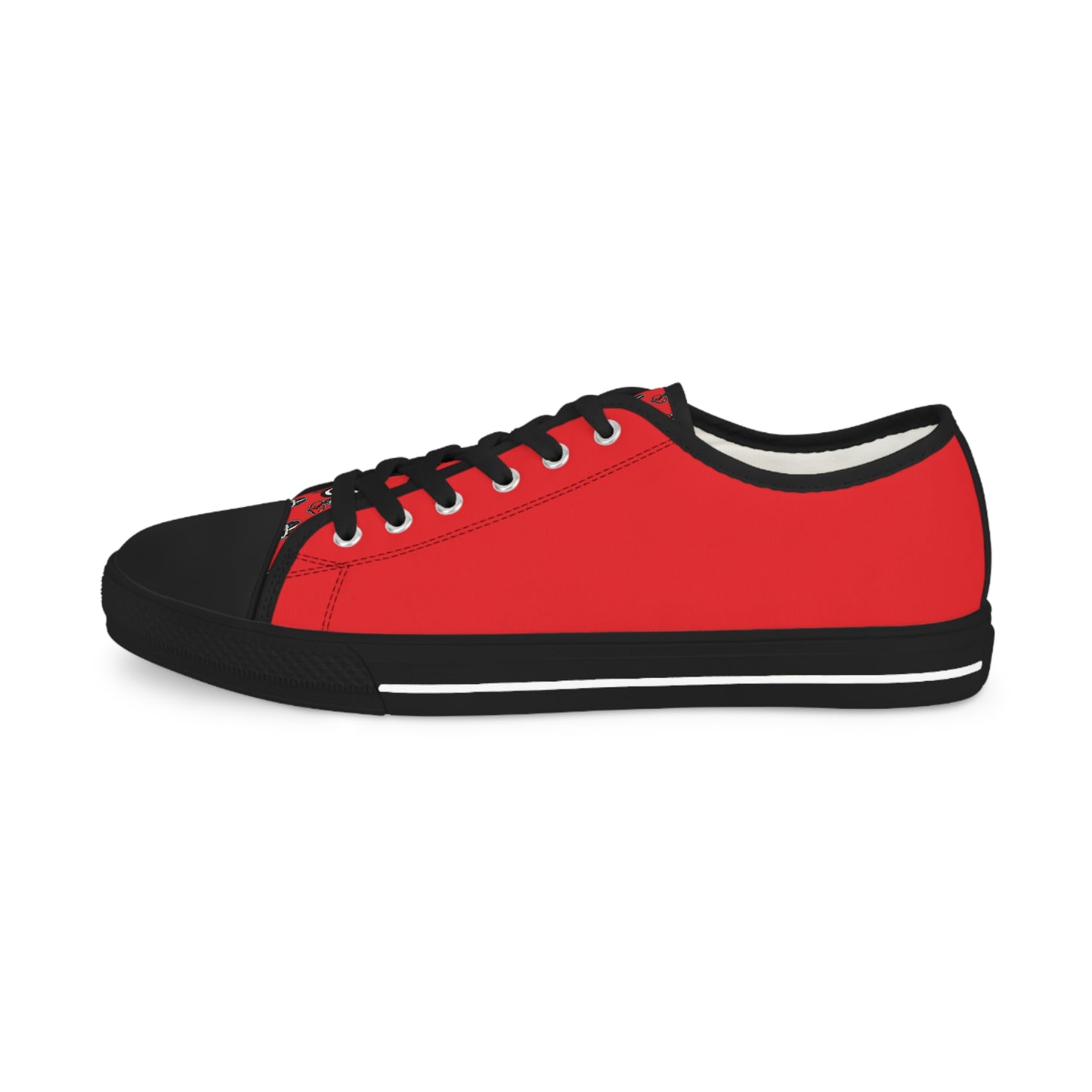 "963" Red DF Collection (Men's Low Top Sneakers)