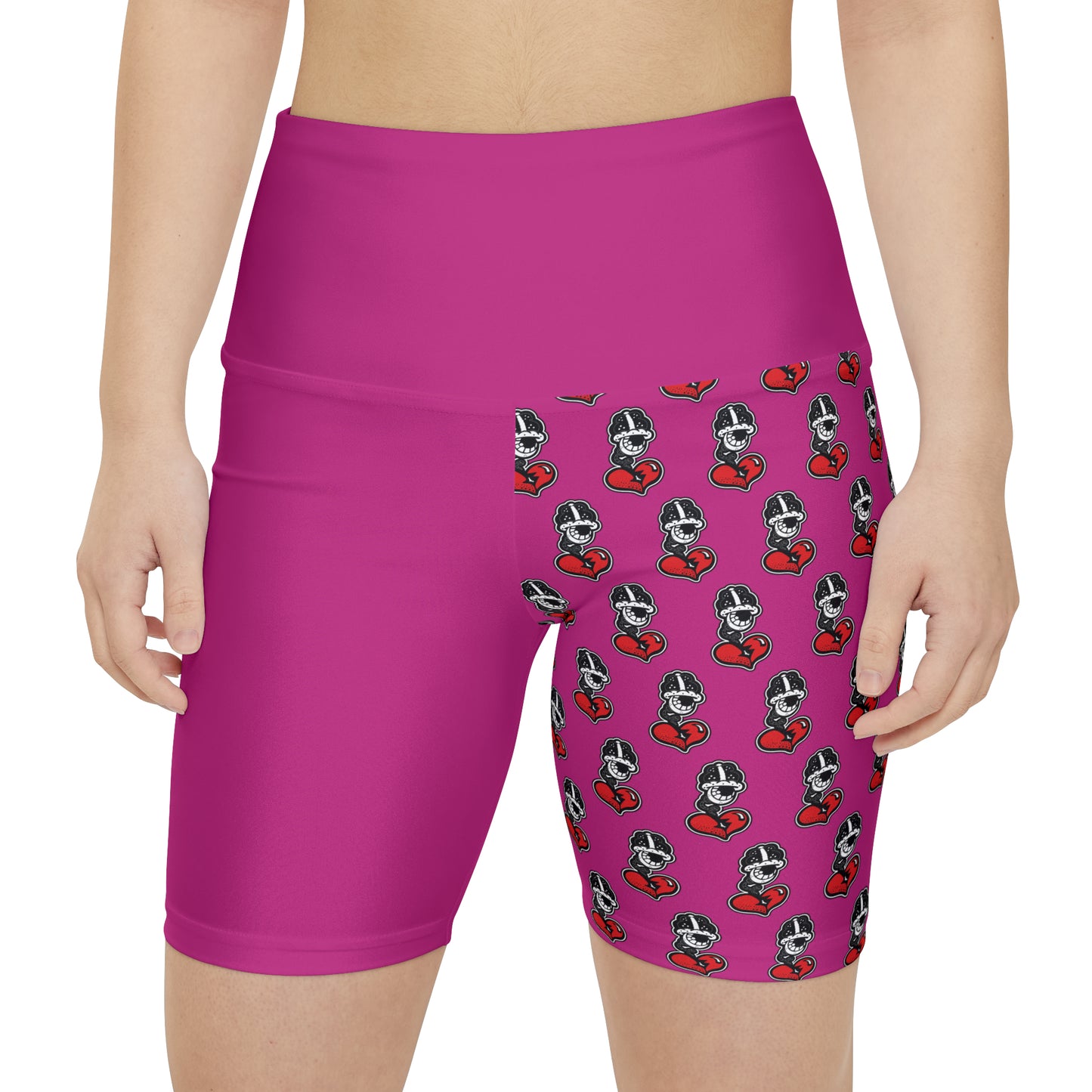 PeliFlem Women's Workout Shorts (AOP)