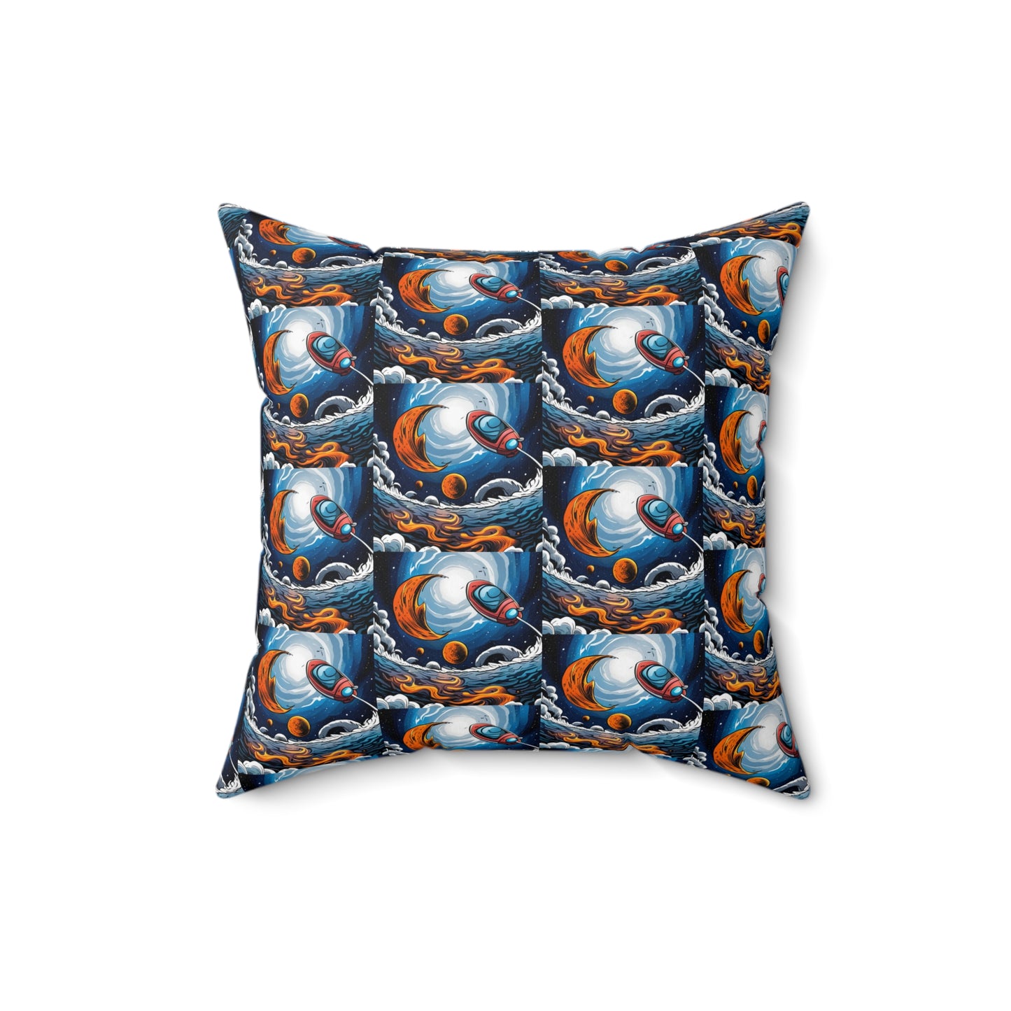 "Inner Stellar" DF Collection Spun Polyester Square Pillow