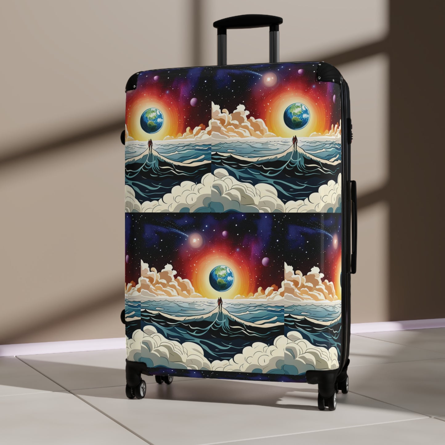 "Atoms Evening" DF Collection Suitcase