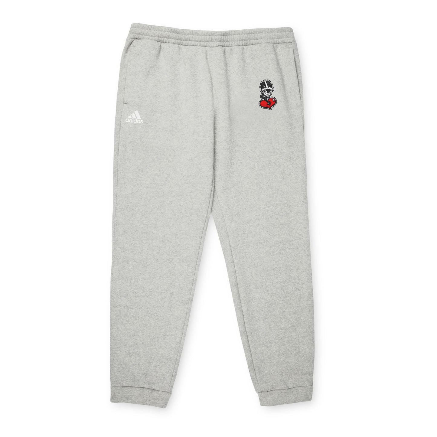 Adidas Unisex Fleece Joggers with DrippyFish Design