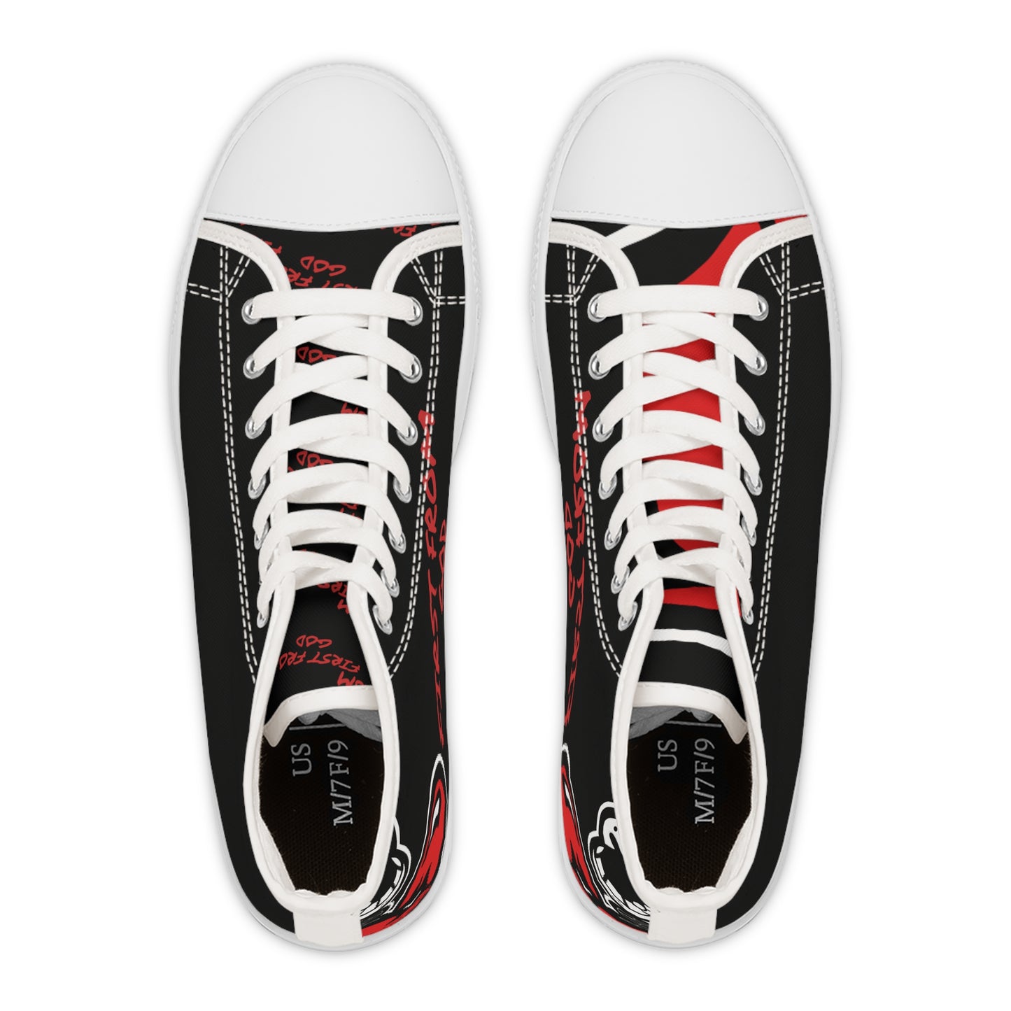 DrippyFish "First From God" Chuck Style Sneaker