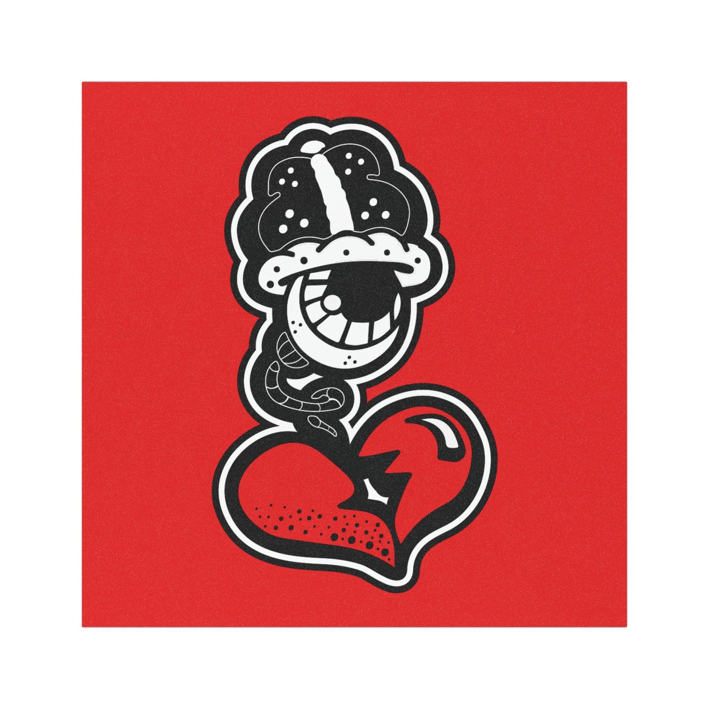 DrippyFish "Vinyl Car Magnet"