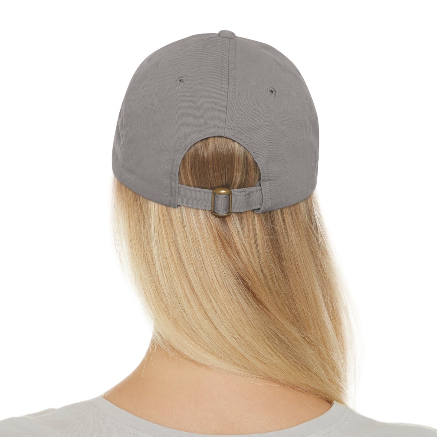 OG 2 Dad Hat with Leather Patch (Round)