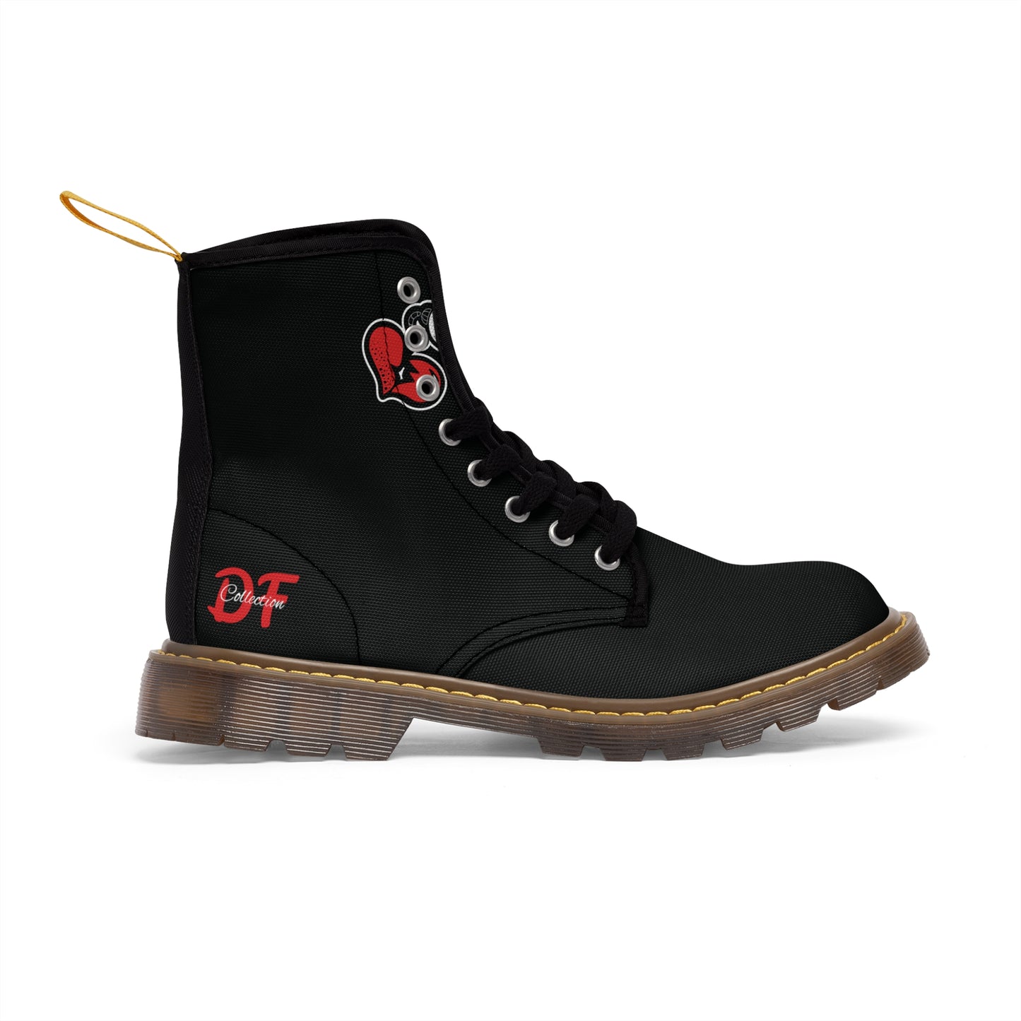 "Dripaveli Blk" Men's Martin Boots