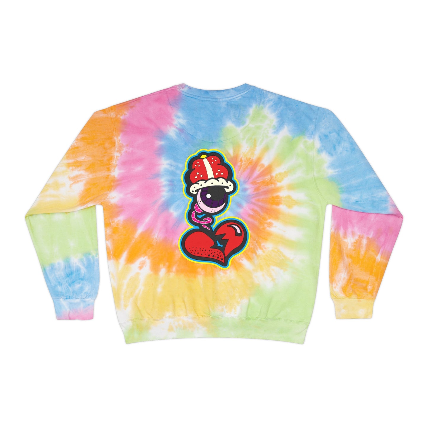 DF Collection Retro Unisex Tie-Dye Sweatshirt