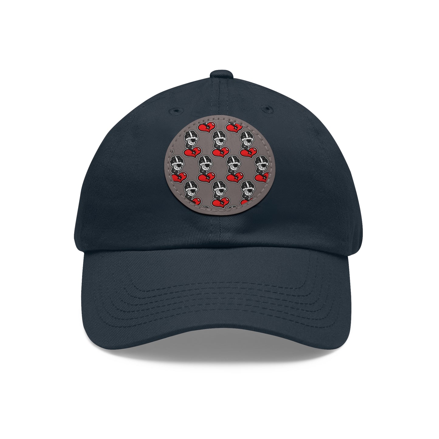 OG 2 Dad Hat with Leather Patch (Round)