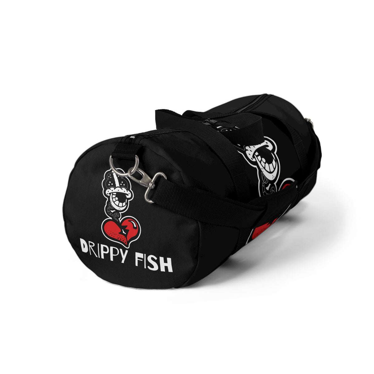 DRIPPYFISH™ Black Duffle Bag