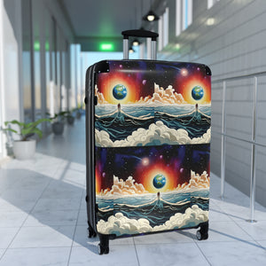 "Atoms Evening" DF Collection Suitcase