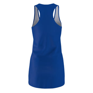 “DRIZZLE” bLU Women's Cut & Sew Racerback Dress