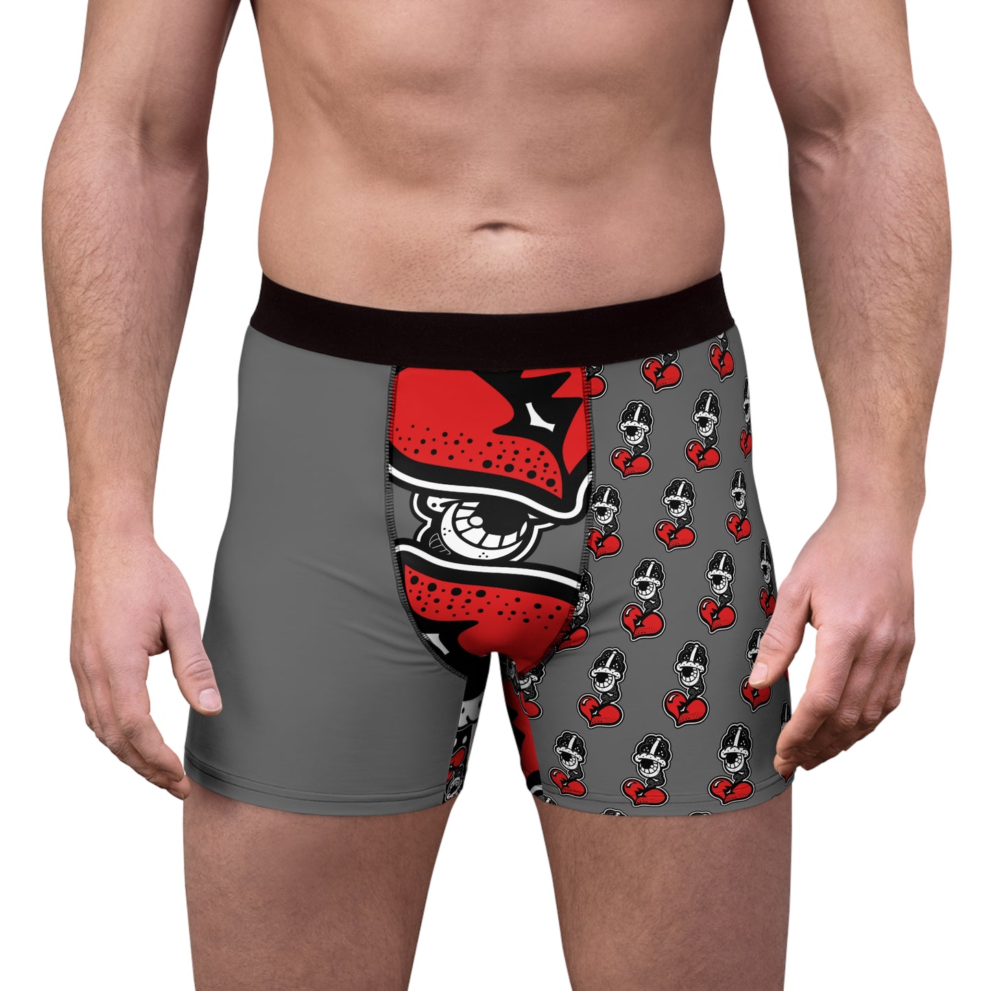 "DFC" Grey Men's Boxer Briefs