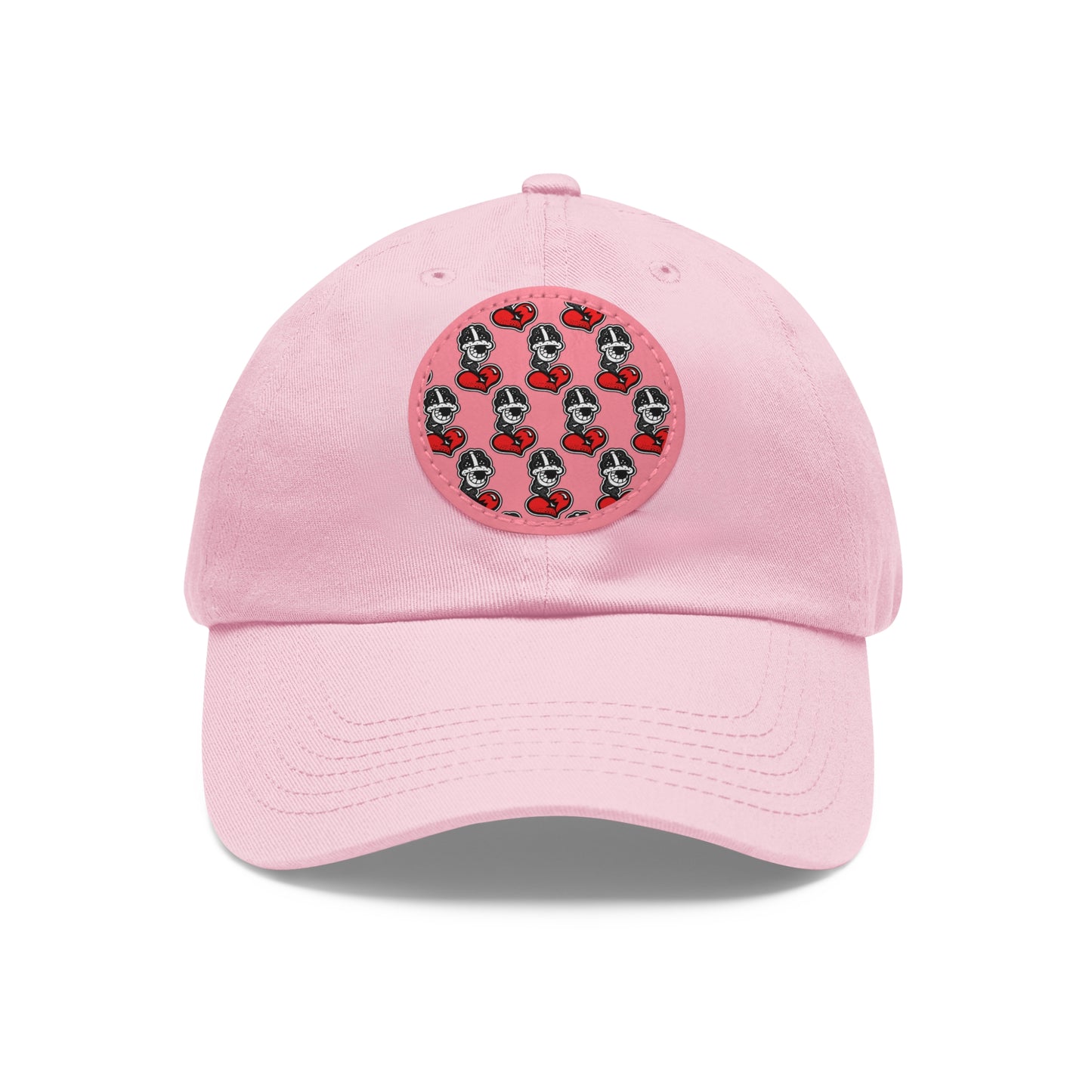 OG 2 Dad Hat with Leather Patch (Round)