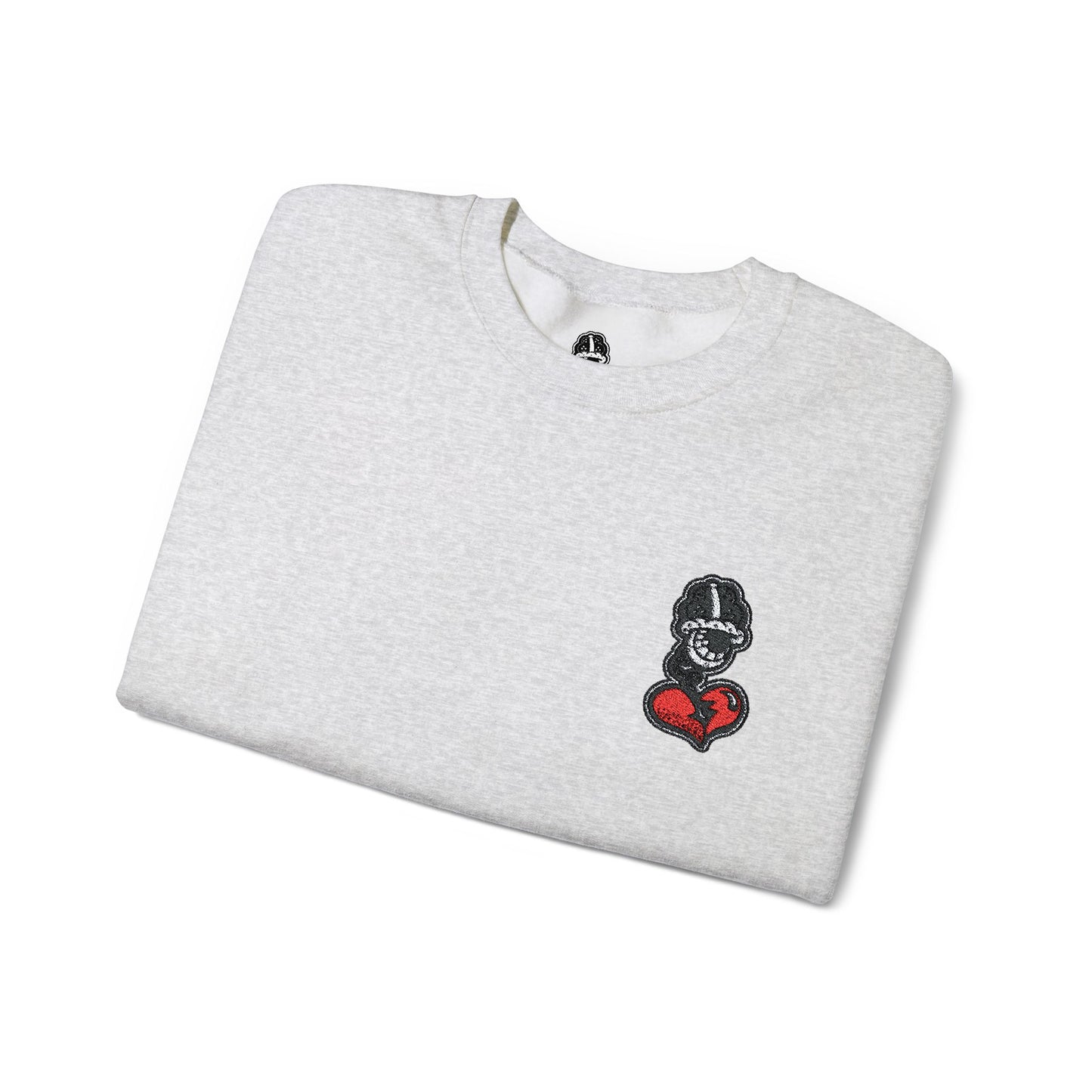 Embroiderd Heart Crewneck Sweatshirt DFCollection™