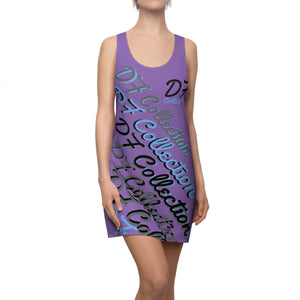 "DF COLLECTION" MEG Women's Cut & Sew Racerback Dress